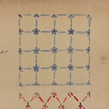 Ray Hayden's c. 1903 Pattern and Decoration Notebook with Lovely Hand-drawn Studies