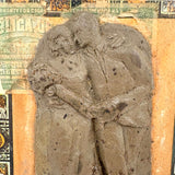 Romeo Y Julieta, Betty Heredia Snyder Rees Sculpted Clay Lovers On Cigar Box