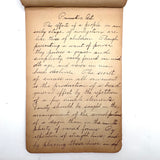Ray Hayden's c. 1903 Pattern and Decoration Notebook with Lovely Hand-drawn Studies