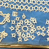 SOLD Elizabeth Spurgin's Best and Most Singular Old Lace and Crochet Samples Book I've Ever Seen!