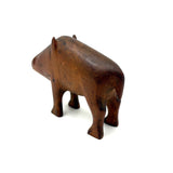 Strange Creature! Curiously Beautiful Presumed Mid-Century Hand-Carved Modernist Animal