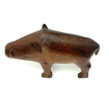 Strange Creature! Curiously Beautiful Presumed Mid-Century Hand-Carved Modernist Animal
