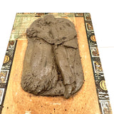 Romeo Y Julieta, Betty Heredia Snyder Rees Sculpted Clay Lovers On Cigar Box