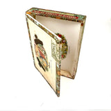 Romeo Y Julieta, Betty Heredia Snyder Rees Sculpted Clay Lovers On Cigar Box