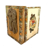 Romeo Y Julieta, Betty Heredia Snyder Rees Sculpted Clay Lovers On Cigar Box