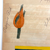 Ray Hayden's c. 1903 Pattern and Decoration Notebook with Lovely Hand-drawn Studies