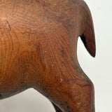 Strange Creature! Curiously Beautiful Presumed Mid-Century Hand-Carved Modernist Animal