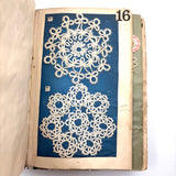 SOLD Elizabeth Spurgin's Best and Most Singular Old Lace and Crochet Samples Book I've Ever Seen!