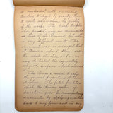 Ray Hayden's c. 1903 Pattern and Decoration Notebook with Lovely Hand-drawn Studies