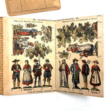 Small Early Richter Stone Anchor Blocks Set with Original (Well Worn) Inserts