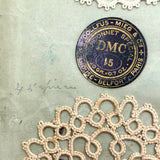 SOLD Elizabeth Spurgin's Best and Most Singular Old Lace and Crochet Samples Book I've Ever Seen!