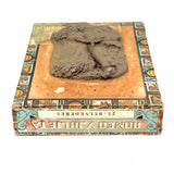 Romeo Y Julieta, Betty Heredia Snyder Rees Sculpted Clay Lovers On Cigar Box