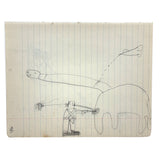 Excellent Double-sided Kid Drawing #1 (Dinosaur?)