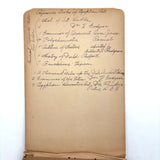 Ray Hayden's c. 1903 Pattern and Decoration Notebook with Lovely Hand-drawn Studies