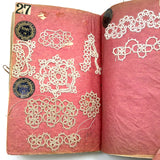 SOLD Elizabeth Spurgin's Best and Most Singular Old Lace and Crochet Samples Book I've Ever Seen!