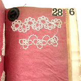 SOLD Elizabeth Spurgin's Best and Most Singular Old Lace and Crochet Samples Book I've Ever Seen!