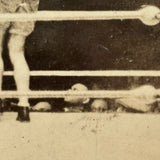Perfectly Aged, Ultra Atmospheric c. 1920s-30s Original Boxing Match Photo