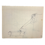 Excellent Double-sided Kid Drawing #1 (Dinosaur?)