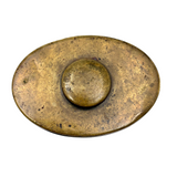 Cool Vintage Brass Tobacco/Tinder Box with Magnifying Lens (for Fire Starting)