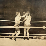 Perfectly Aged, Ultra Atmospheric c. 1920s-30s Original Boxing Match Photo