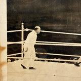 Perfectly Aged, Ultra Atmospheric c. 1920s-30s Original Boxing Match Photo