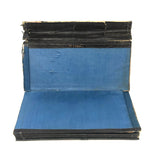 Louis Kirk's 1860 Leather and Hand-marbled Bill Holder with Month + Alphabet + Sundries Tabs