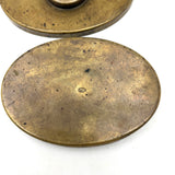 Cool Vintage Brass Tobacco/Tinder Box with Magnifying Lens (for Fire Starting)