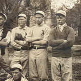 The A's! Beautiful Early 1900s Baseball Team Portrait RPPC