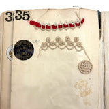 SOLD Elizabeth Spurgin's Best and Most Singular Old Lace and Crochet Samples Book I've Ever Seen!