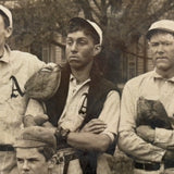 The A's! Beautiful Early 1900s Baseball Team Portrait RPPC