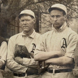 The A's! Beautiful Early 1900s Baseball Team Portrait RPPC