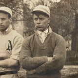 The A's! Beautiful Early 1900s Baseball Team Portrait RPPC