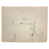 Excellent Double-sided Kid's Drawing #3 (Arrows, Animals, Boom)