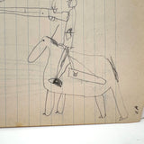 Excellent Double-sided Kid's Drawing #3 (Arrows, Animals, Boom)