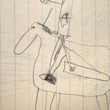 Excellent Double-sided Kid's Drawing #3 (Arrows, Animals, Boom)