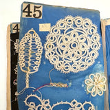 SOLD Elizabeth Spurgin's Best and Most Singular Old Lace and Crochet Samples Book I've Ever Seen!