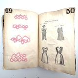 SOLD Elizabeth Spurgin's Best and Most Singular Old Lace and Crochet Samples Book I've Ever Seen!