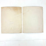 Parachuter Falling to Earth, Poignant Pair of Old Photos