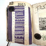 SOLD Elizabeth Spurgin's Best and Most Singular Old Lace and Crochet Samples Book I've Ever Seen!