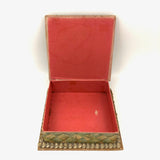 True Victorian Seashell Decorated Box with Heart (and Bright Pink Lining)