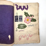 SOLD Elizabeth Spurgin's Best and Most Singular Old Lace and Crochet Samples Book I've Ever Seen!