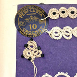 SOLD Elizabeth Spurgin's Best and Most Singular Old Lace and Crochet Samples Book I've Ever Seen!