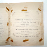 American Citizen 1952, Poignant Study Notebook Created in Prep for Citizenship Exam and Passed Along