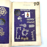 SOLD Elizabeth Spurgin's Best and Most Singular Old Lace and Crochet Samples Book I've Ever Seen!
