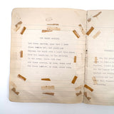 American Citizen 1952, Poignant Study Notebook Created in Prep for Citizenship Exam and Passed Along