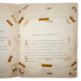 American Citizen 1952, Poignant Study Notebook Created in Prep for Citizenship Exam and Passed Along
