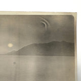 Ultra Atmospheric Seascape #1, Old Real Photo Postcard