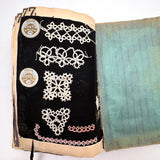 SOLD Elizabeth Spurgin's Best and Most Singular Old Lace and Crochet Samples Book I've Ever Seen!