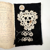 SOLD Elizabeth Spurgin's Best and Most Singular Old Lace and Crochet Samples Book I've Ever Seen!