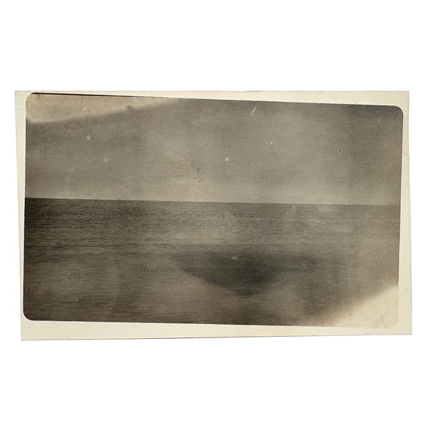 Ultra Atmospheric Seascape #2, Old Real Photo Postcard
